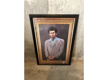 Framed Kramer Poster For Seinfeld Fans