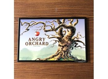 Angry Orchard Metal Sign