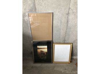 Set Of Three Frames Various Sizes
