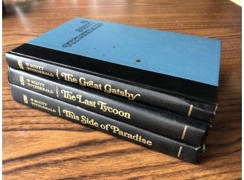 Set Of 3 Vintage F. Scott Fitzgerald Books
