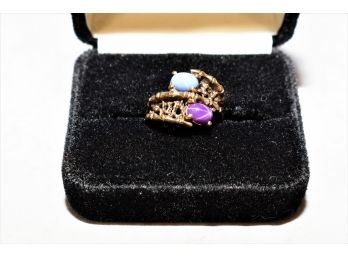 Jeweled 10k Ring