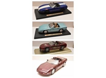 Collection Of Diecast Vettes 1/18 Scale