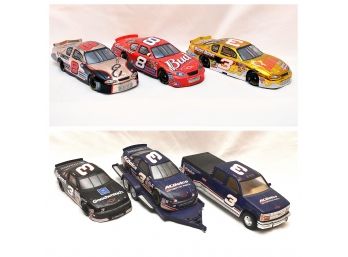 Earnhardt And Earndhardt Jr. Diecast Racecars