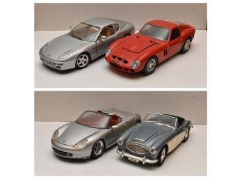 Diecast Imports Ferrari Porsche And Austin Healey 1:18th Scale