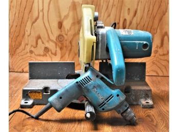 Makita Miter Saw And Drill