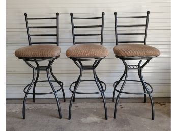 Three Bar Stools