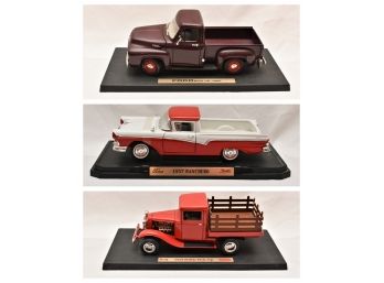 Classic Ford Diecast And Plastic Pickup Trucks