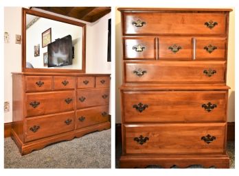 Pair Of Maple Dressers