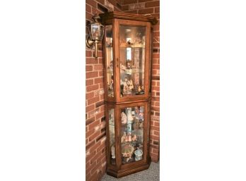 Corner Curio Cabinet