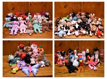 Large Collection Of Beanie Babies