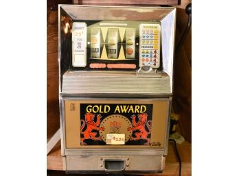 One Armed Bandit Gold Award Slot Machine