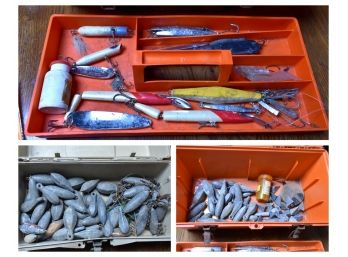 Large Selection Of Lead Fishing Weights And More