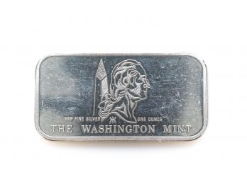 The Washington Mint, 1 Oz, .999 Silver