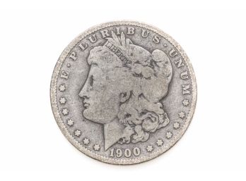 1900 O Morgan Silver Dollar, Worn