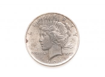 1924 Silver Peace Dollar