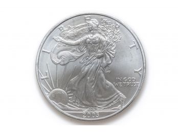 2003 American Silver Eagle, 1 Oz Fine Silver