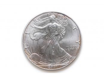 2001 American Silver Eagle, 1 Oz Fine Silver