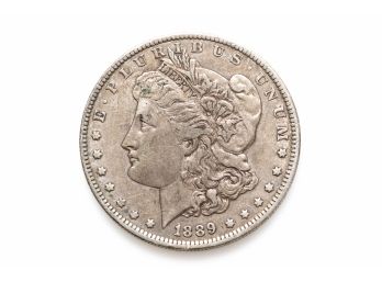 1889 O Morgan Silver Dollar