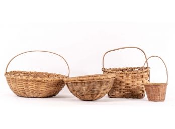 Collection Of Four Country Baskets