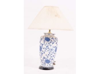 Blue & White Ginger Jar Lamp