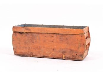 Rustic Wooden Bin