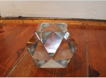 Tiffany Crystal Paperweight