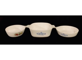 Vintage Corningware Trio