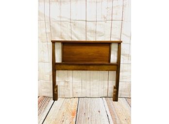 Vintage MCM Twin Headboard By Bassett Furniture