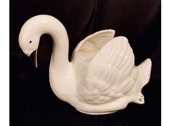 Lenox Style Swan Candy Dish