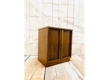 Vintage Mid Century Nightstand By Bassett Furniture