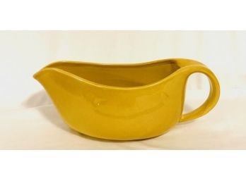 Vintage Mustard Colored Gravy Boat