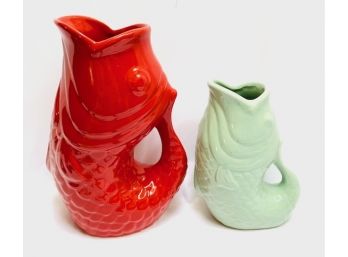 Kitchen Kitch!  Fish Pitchers