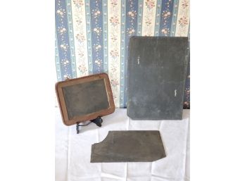 Antique Slate Personal School Chalkboard Tablets