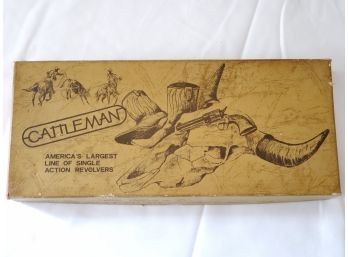 Awesome Vintage Cattleman 357 Magnum Single Action Revolver Box Only