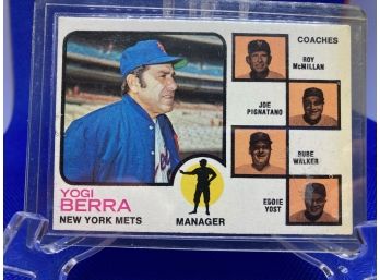 1973 Topps Yogi Berra Baseball Card #257