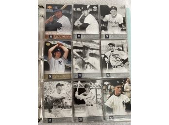 2004 Upper Deck Yankees Classics Binder Of 180 Cards