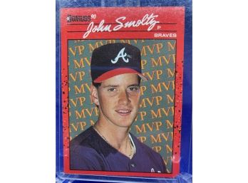 1990 Donruss John Smoltz/Tom Glavine Error Card