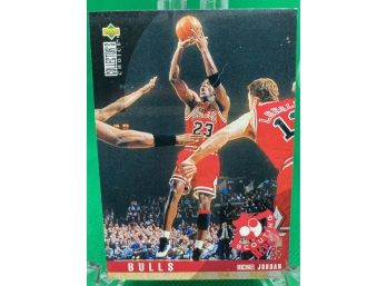 1995 Upper Deck Collector's Choice Michael Jordan Card #324