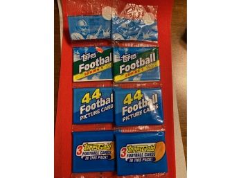 2 - 1992 Topps NFL Football Series 1 Rack Packs