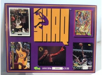 1994 Classic Limited Edition Shaquille O'Neal Commemorative Sheet