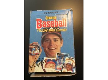 1988 Donruss Baseball Card Wax Box