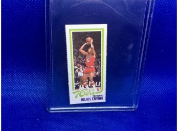 1980 Topps Julius Erving Basketball Card #181