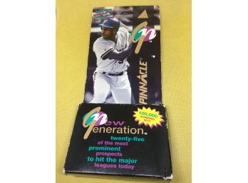 1994 Pinnacle New Generation 25 Card Limited Edition Set With Piazza - Chipper