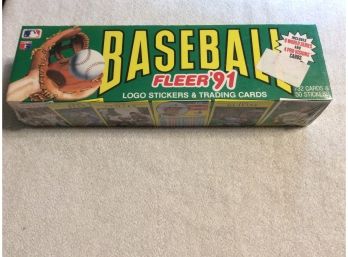 1991 Fleer Baseball Factory Sealed Set