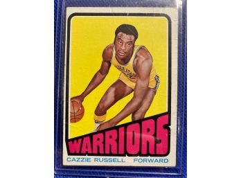 1972 Topps Cazzie Russell Basketball Card #112