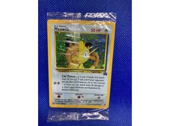 2000 Pokemon Meoth PROMO Holo Card SEALED #10 BLACK STAR