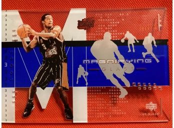 2003 Upper Deck UD Magnifying Glass Steve Francis Jumbo Acetate Card