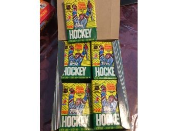 1990 Topps Hockey Wax Box Of 36 Unopened Packs