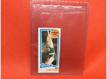 1980 Topps Larry Bird NBA Rebounding Leader Basketball Card #31