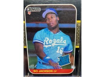 1987 Donruss Bo Jackson Rookie Card #35